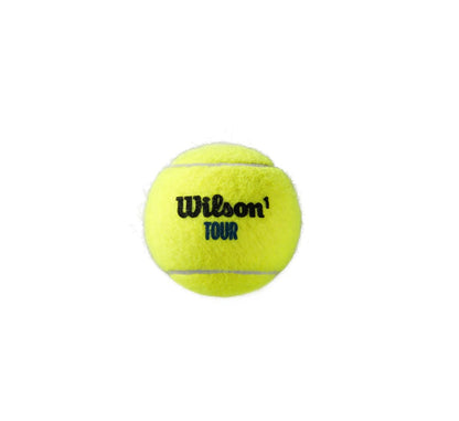 Pelota Wilson Tour Premier con fieltro de alto rendimiento para mayor visibilidad