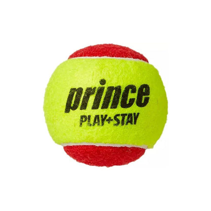 Bolsa x12 Pelotas Prince Play&Stay 3 Roja