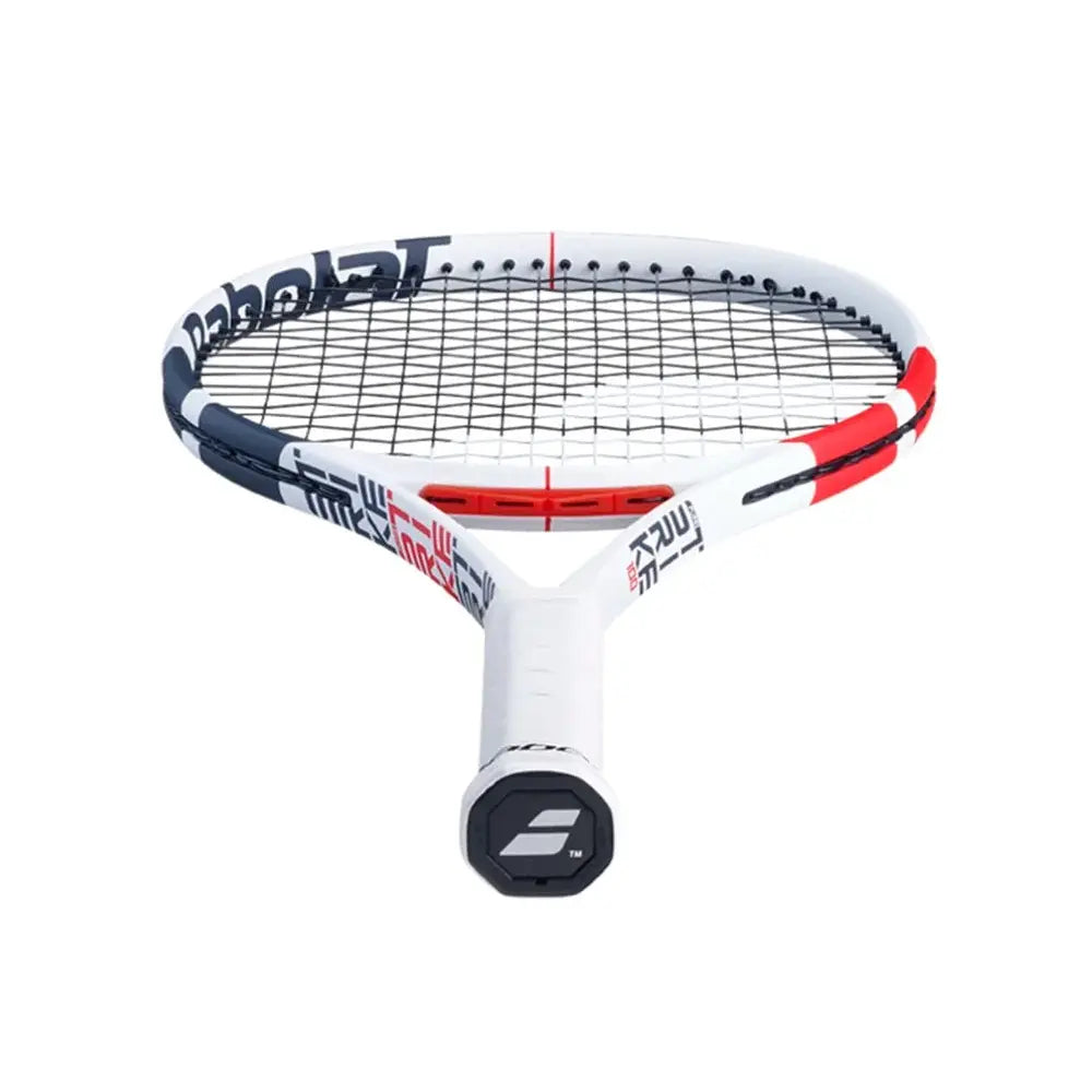 Raqueta Babolat Pure Strike 98 con patrón 16x19 para control y spin óptimo.