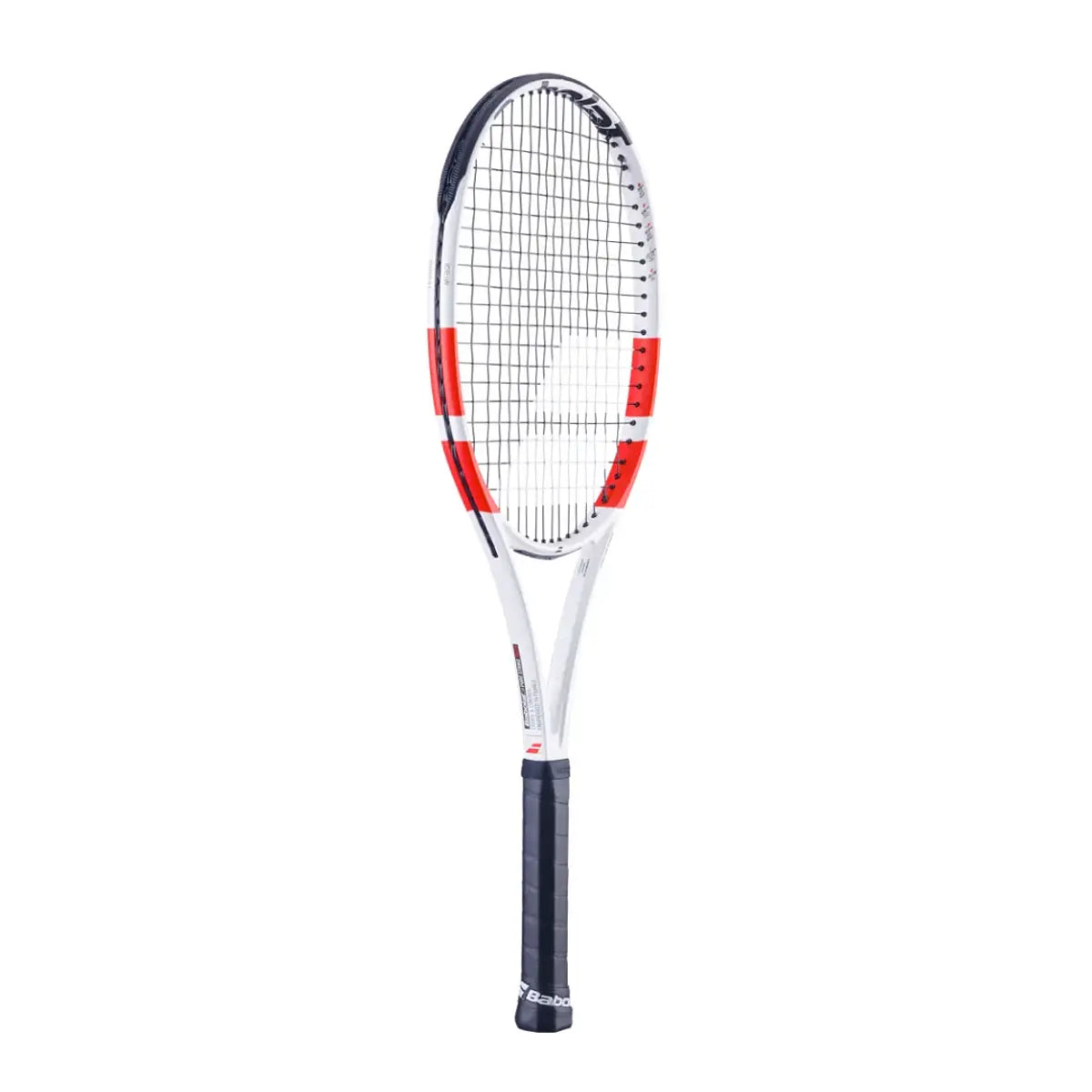 aqueta Babolat Pure Strike Gen 4 con patrón de encordado 16x19 para control y spin óptimos.