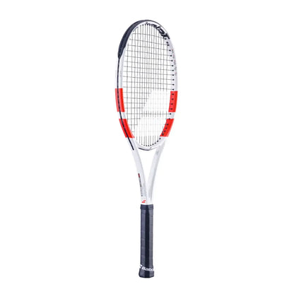 aqueta Babolat Pure Strike Gen 4 con patrón de encordado 16x19 para control y spin óptimos.