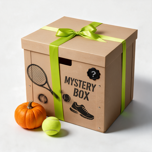 Mystery Box Halloween Caja Pesadilla, caja de cartón con cinta verde lima