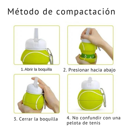 Botella plegable Mytennis