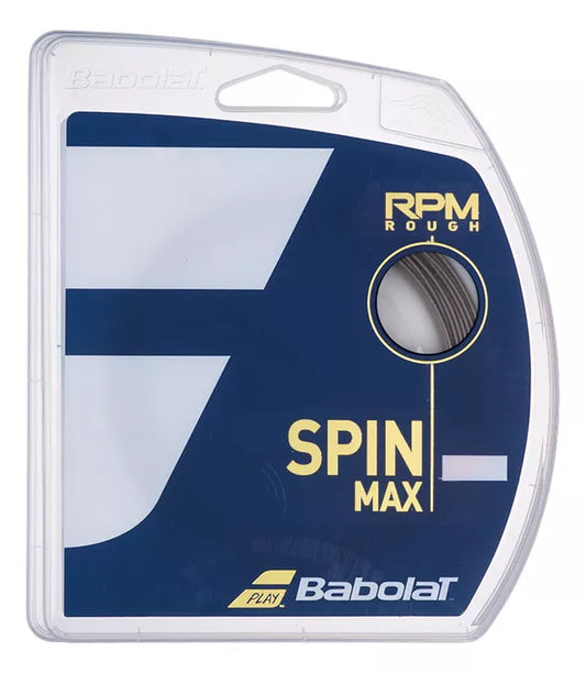 Set de cuerdas Babolat RPM Rough 1.25 para máximo spin y control.