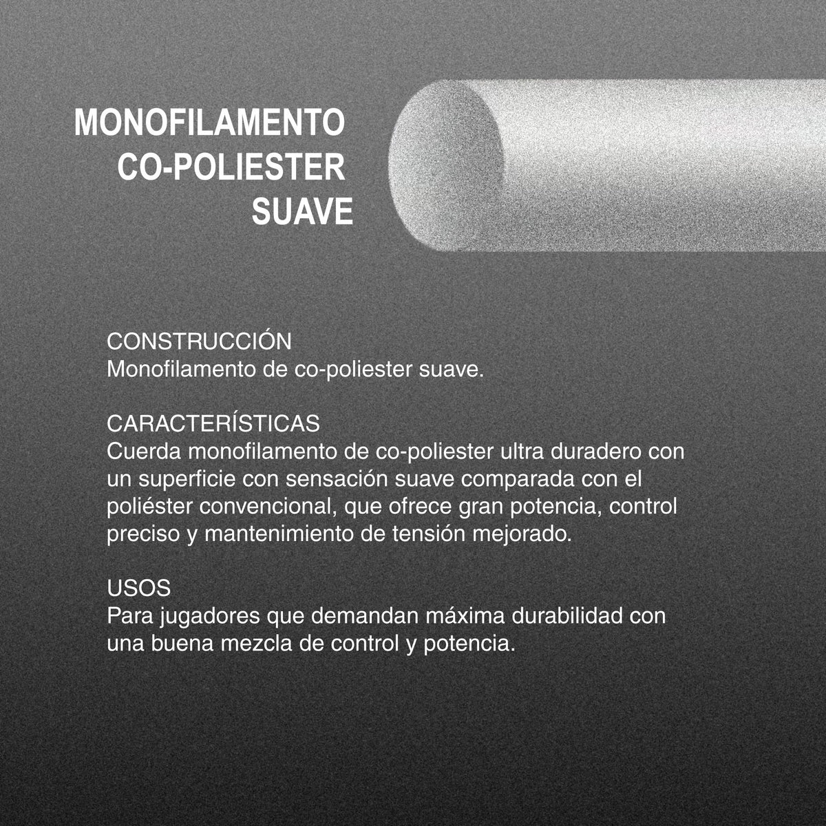 Polymo Panel Polymo Tour 1.23 mm | Control firme y mayor sensibilidad – CENTER COURT