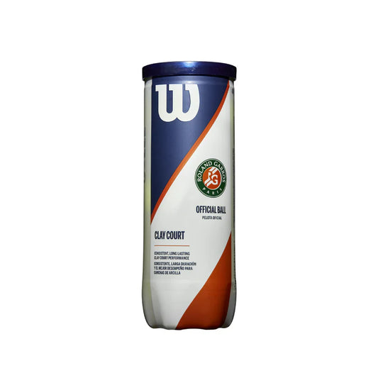Pelota de tenis Wilson Roland Garros, la oficial del Grand Slam de París