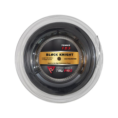 Rollo cuerda de tenis Tru Pro Black Knight 200m