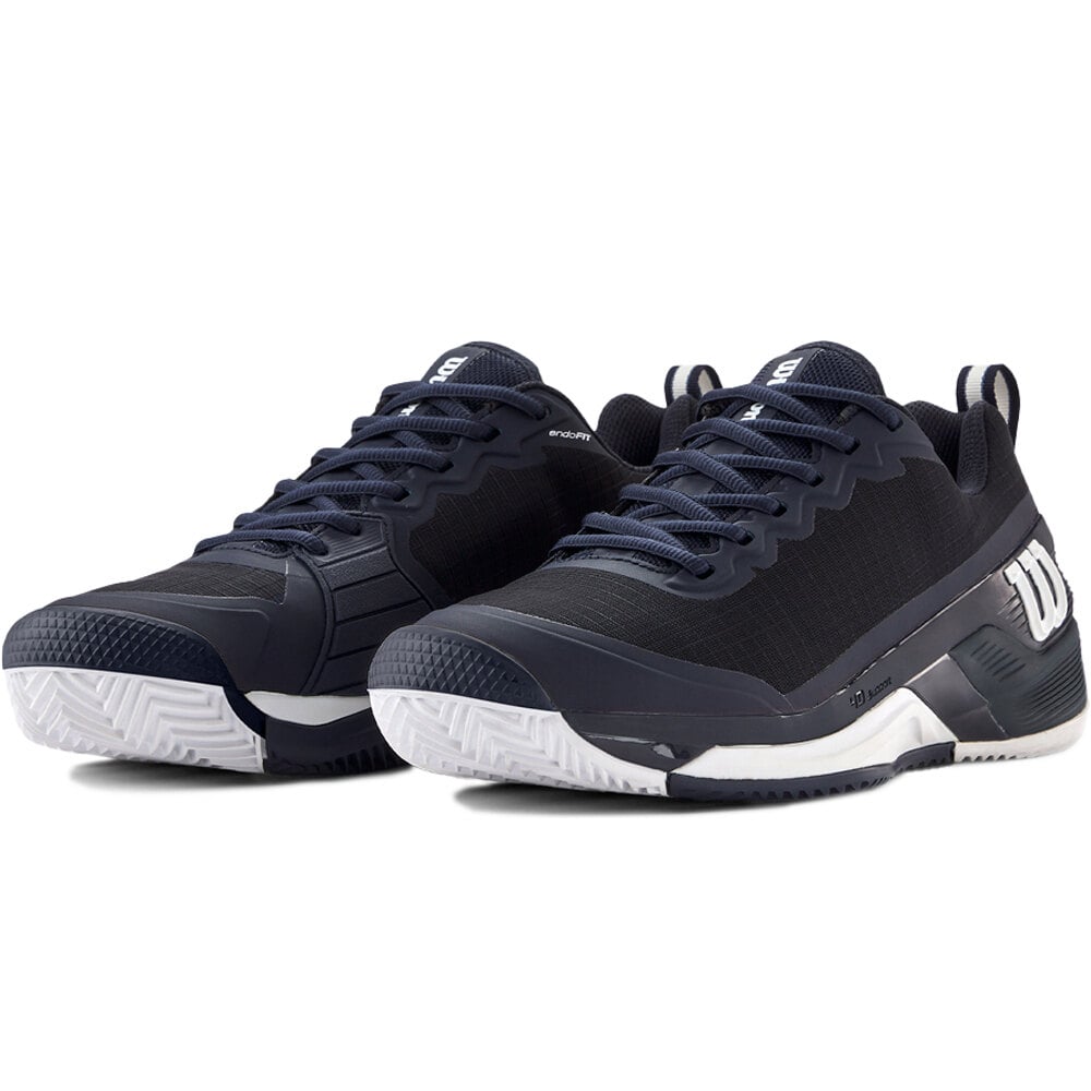 Zapatillas Tenis Wilson Rush Pro 4.5 Clay Navy Hombre