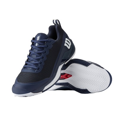 Zapatillas Tenis Wilson Rush Pro 4.5 Clay Navy Hombre