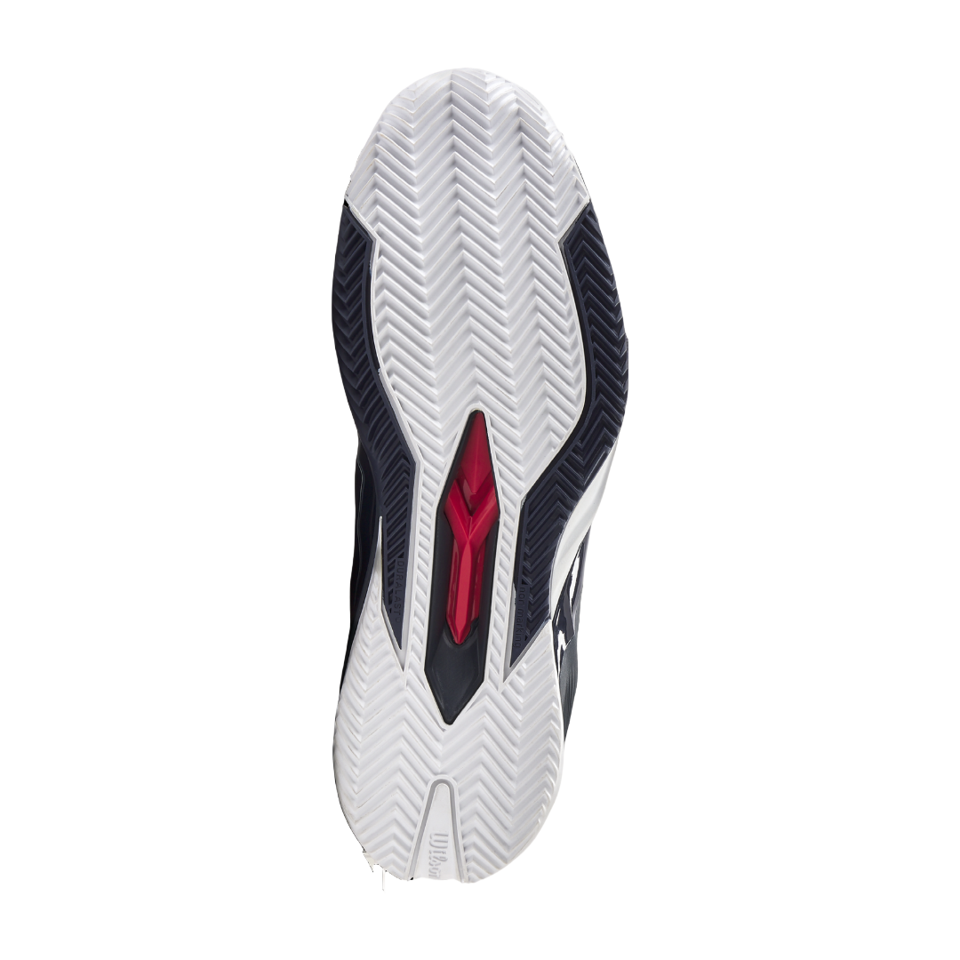 Zapatillas Tenis Wilson Rush Pro 4.5 Clay Navy Hombre
